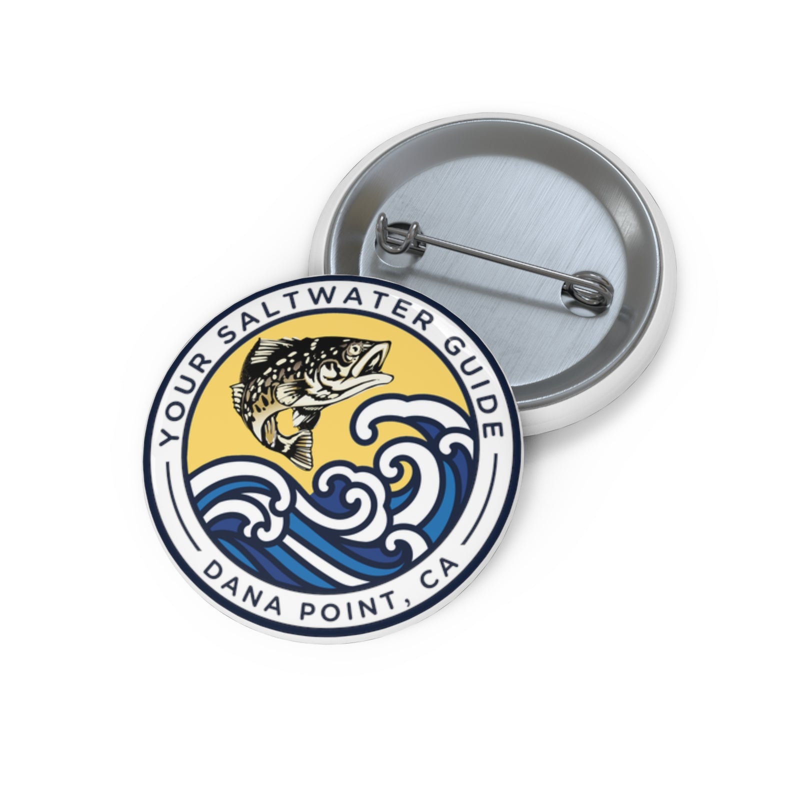 Color Wave Pin Button