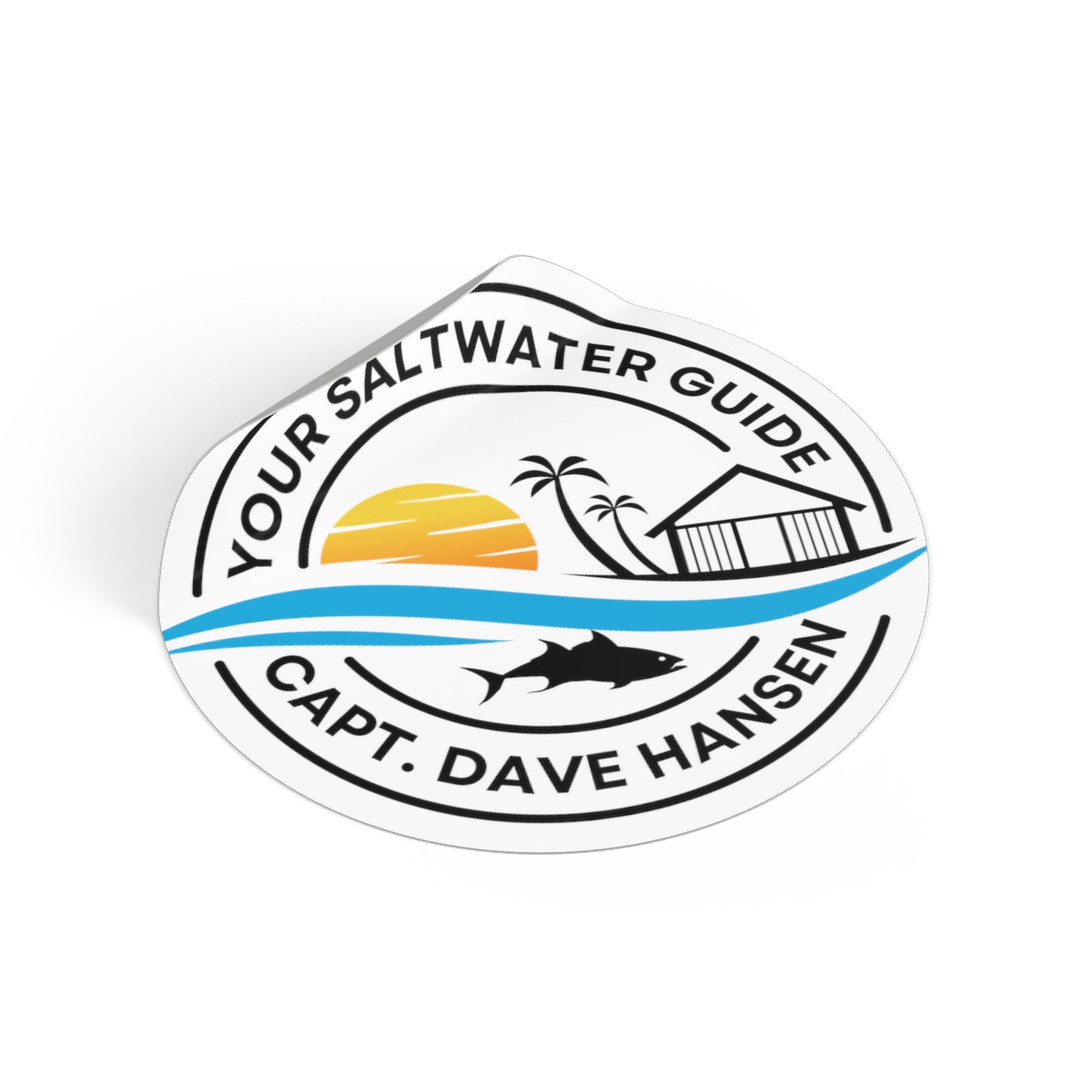 Beach House YSWG- Round Vinyl Sticker