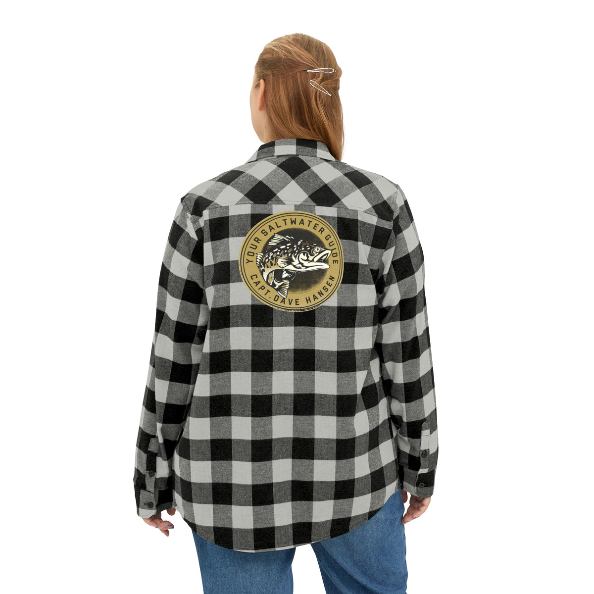 Logo Unisex Flannel Shirt