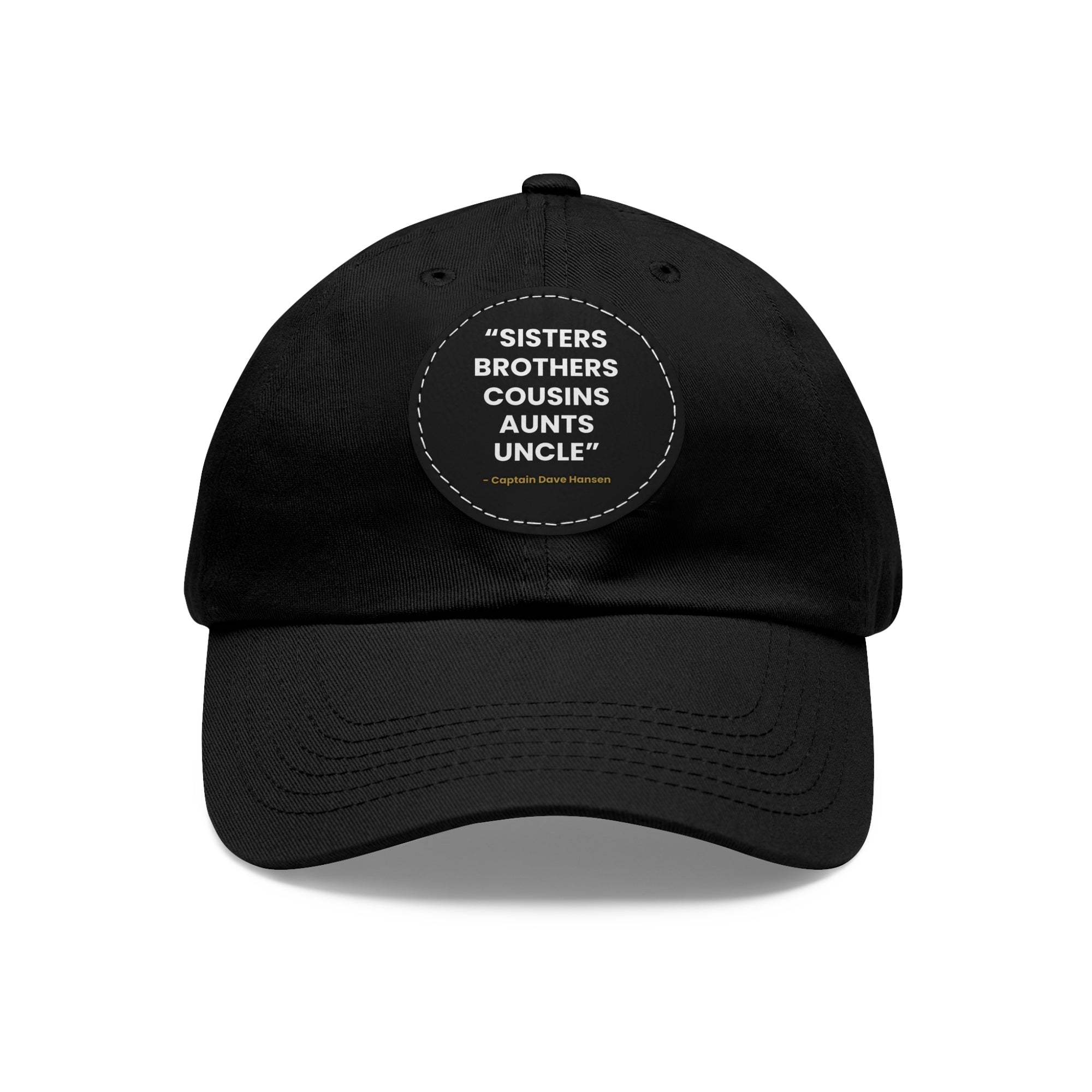 Sisters Brothers YSWG Dad Hat with Leather Patch (Round)
