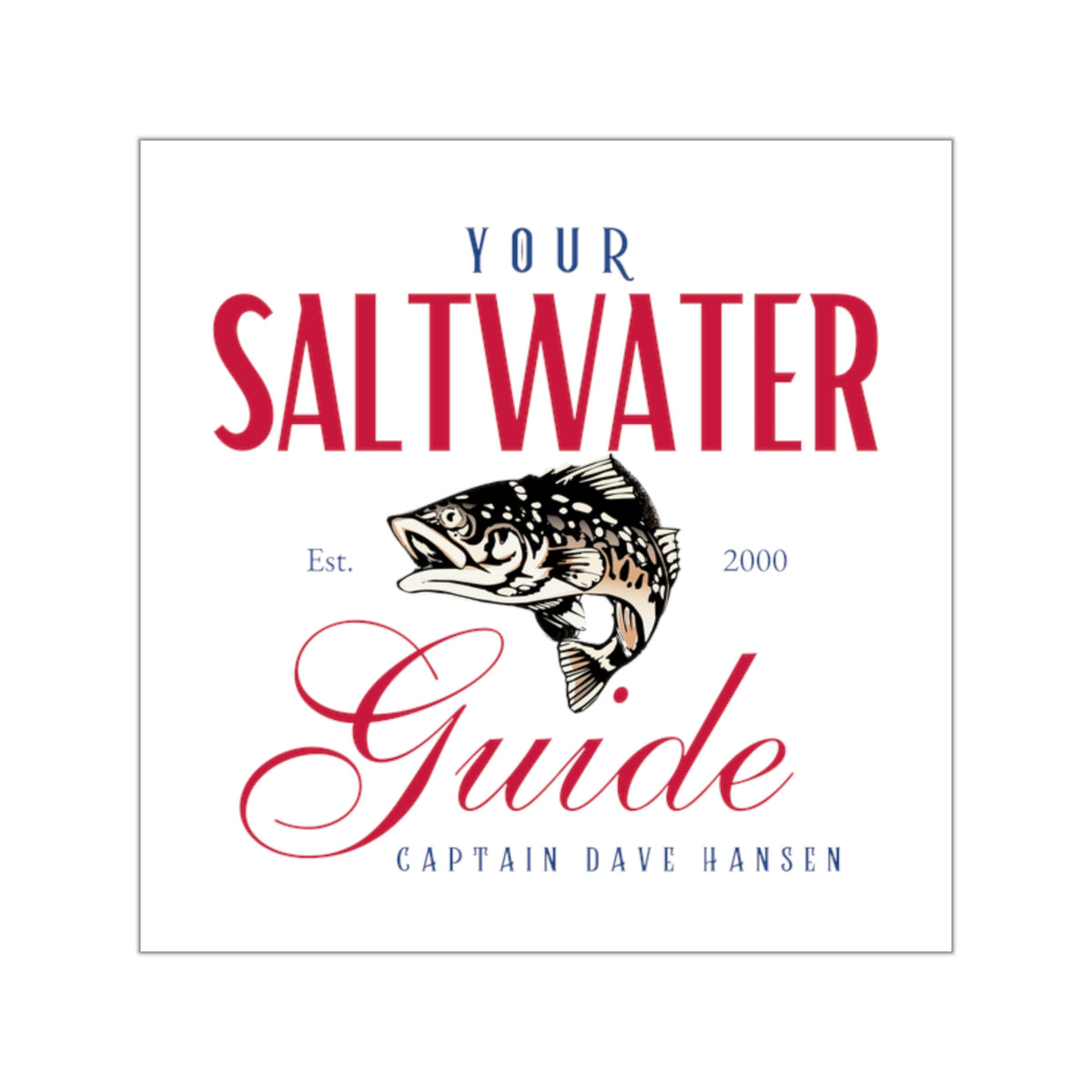 Vintage Square Vinyl Sticker