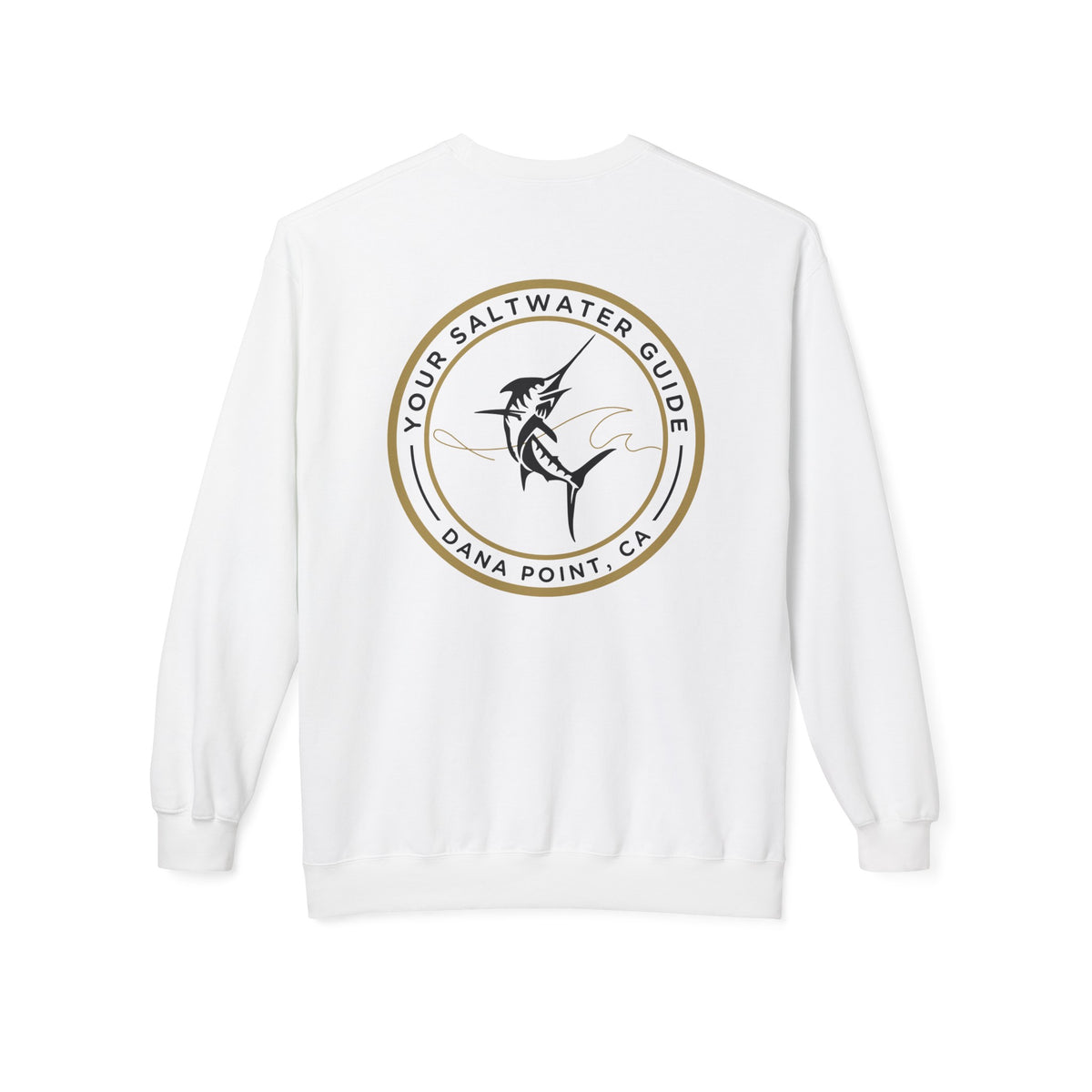 Fighting Fish - Unisex Softstyle Fleece Crewneck Sweatshirt