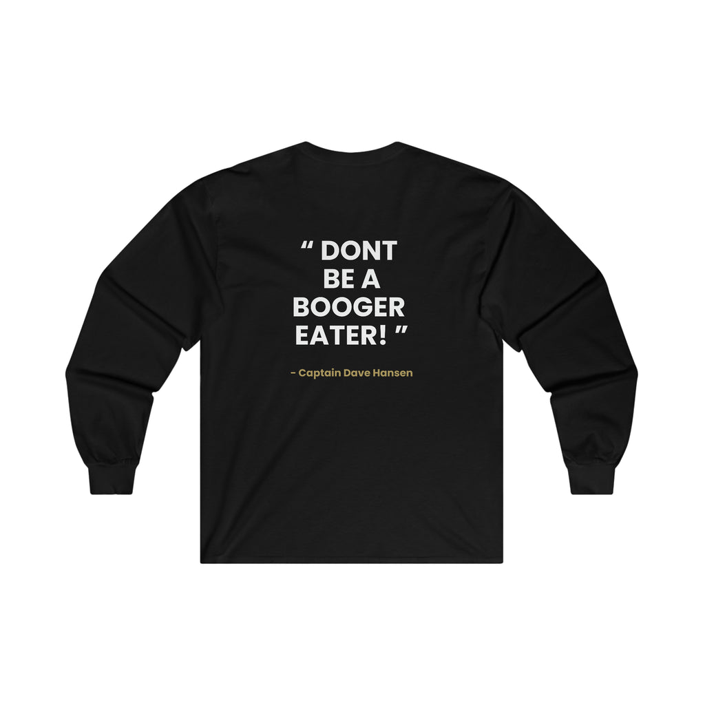 YSWG Cotton Long Sleeve Tee (Logo On Front with Quote on