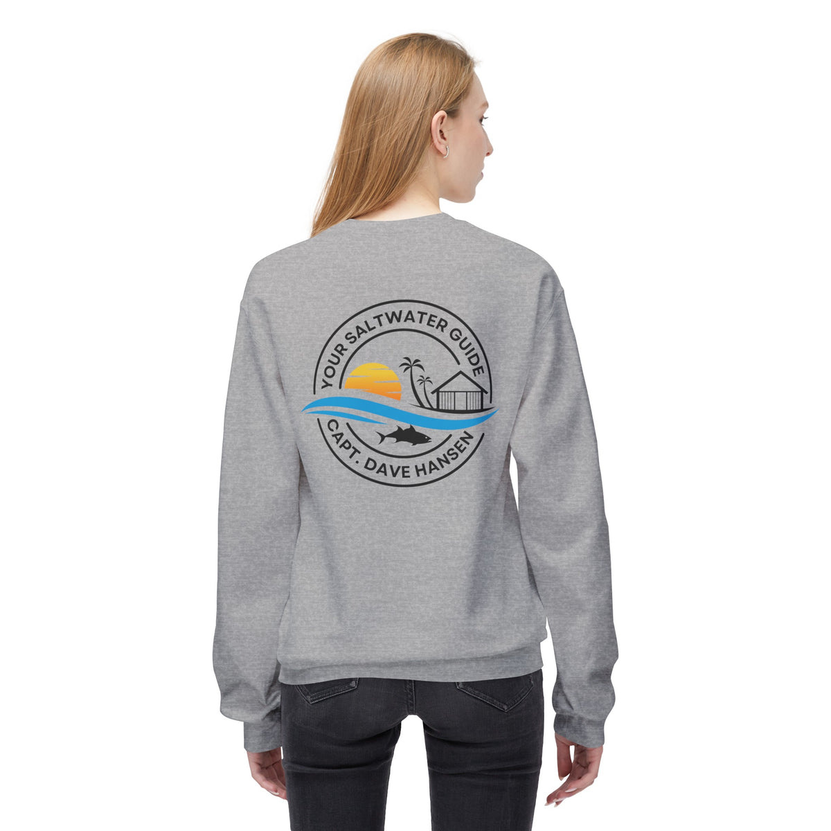 Beach House - Unisex Softstyle Fleece Crewneck Sweatshirt