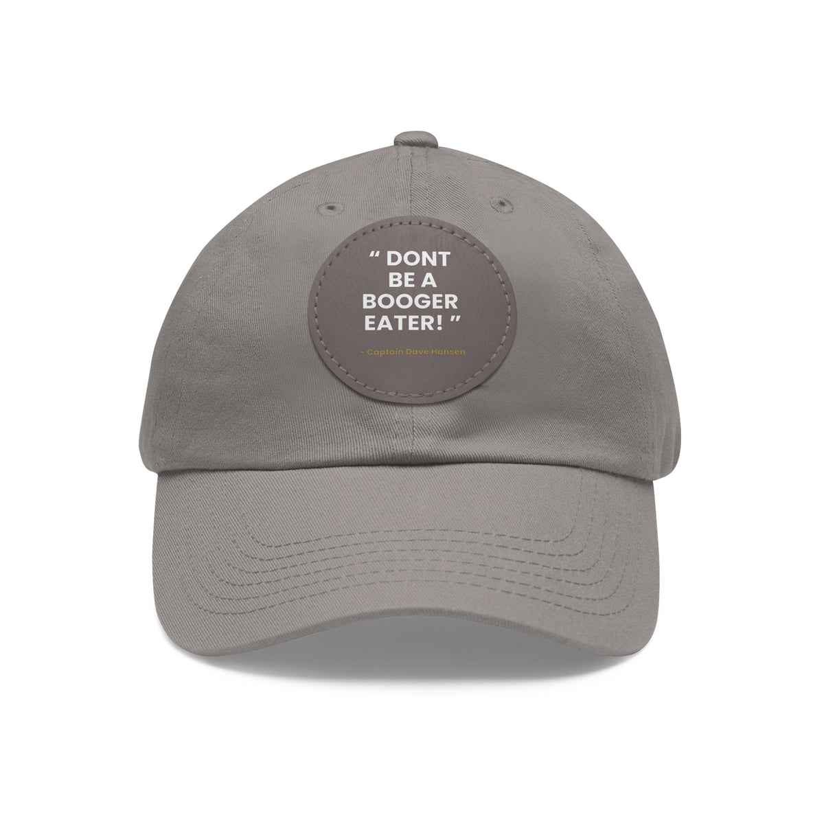 Booger Eater YSWG Dad Hat with Leather Patch (Round)
