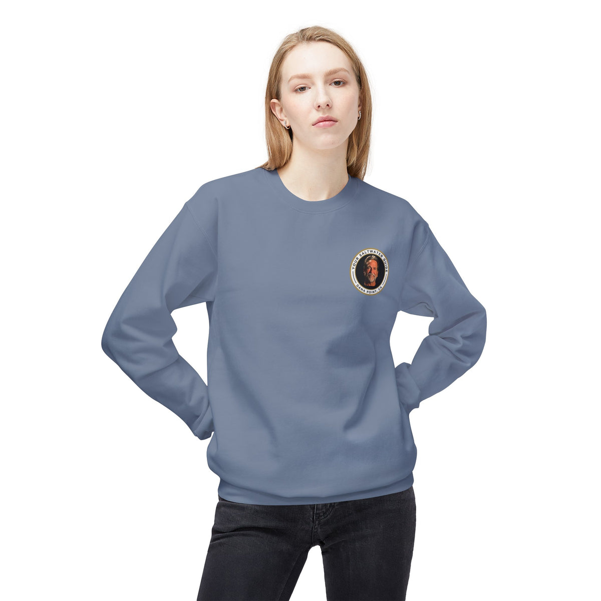 Dave&#39;s Face - Unisex Softstyle Fleece Crewneck Sweatshirt