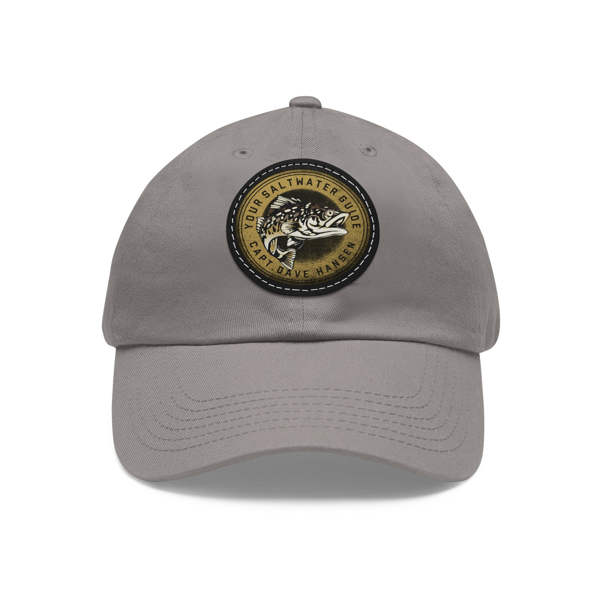 YSWG Dad Hat with Leather Patch (Round)