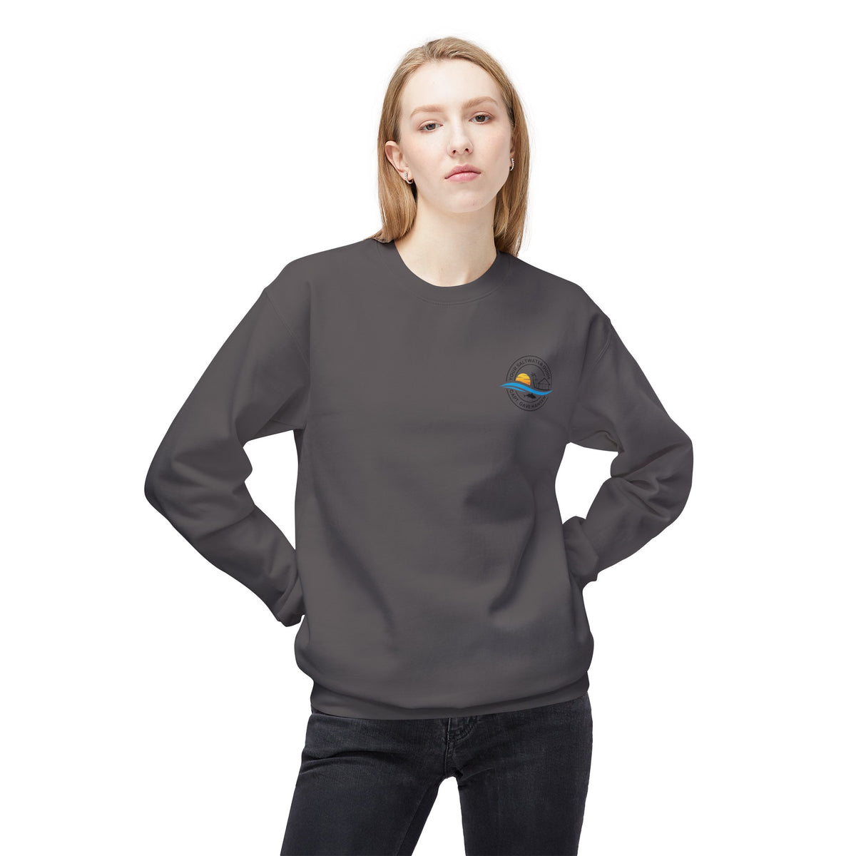 Beach House - Unisex Softstyle Fleece Crewneck Sweatshirt