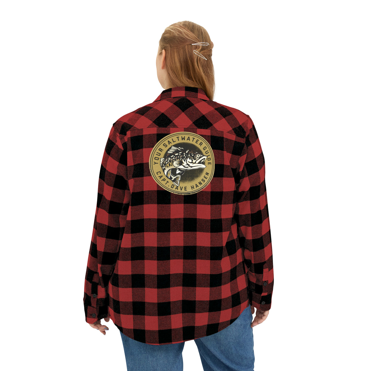 Logo Unisex Flannel Shirt
