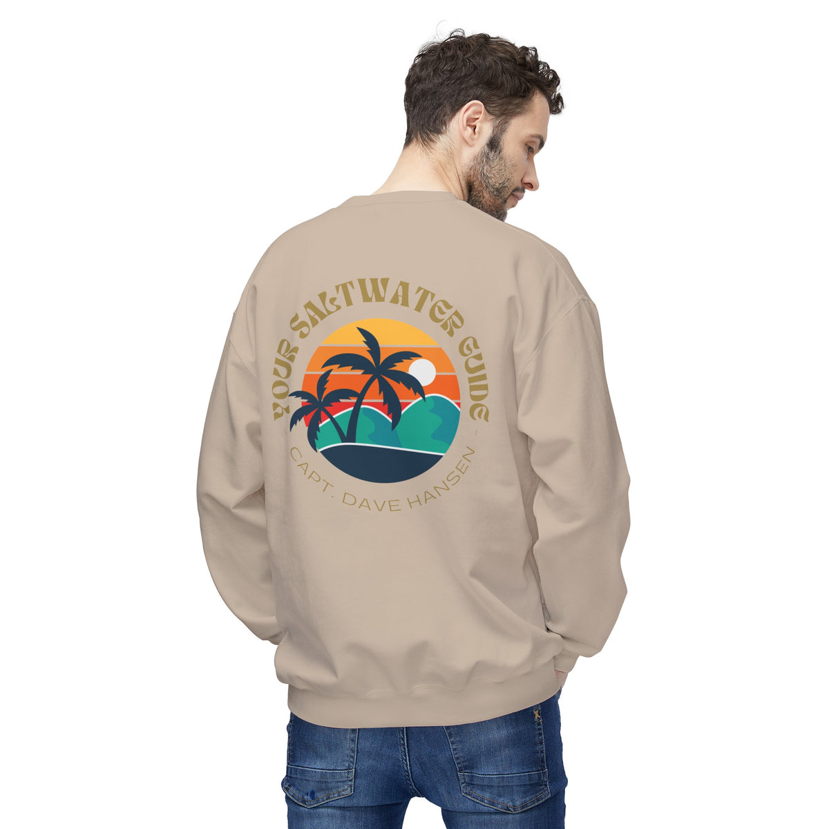 Island Life - Unisex Softstyle Fleece Crewneck Sweatshirt