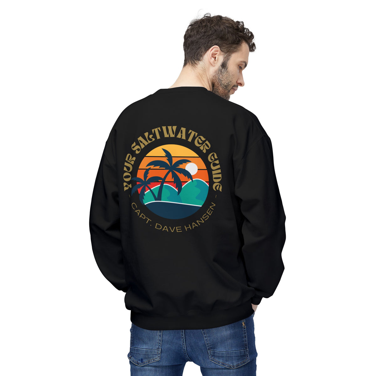 Island Life - Unisex Softstyle Fleece Crewneck Sweatshirt