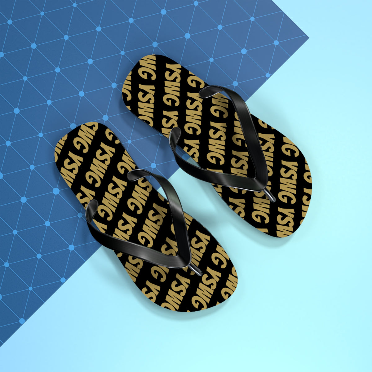 *YSWG* LOGO Flip Flops