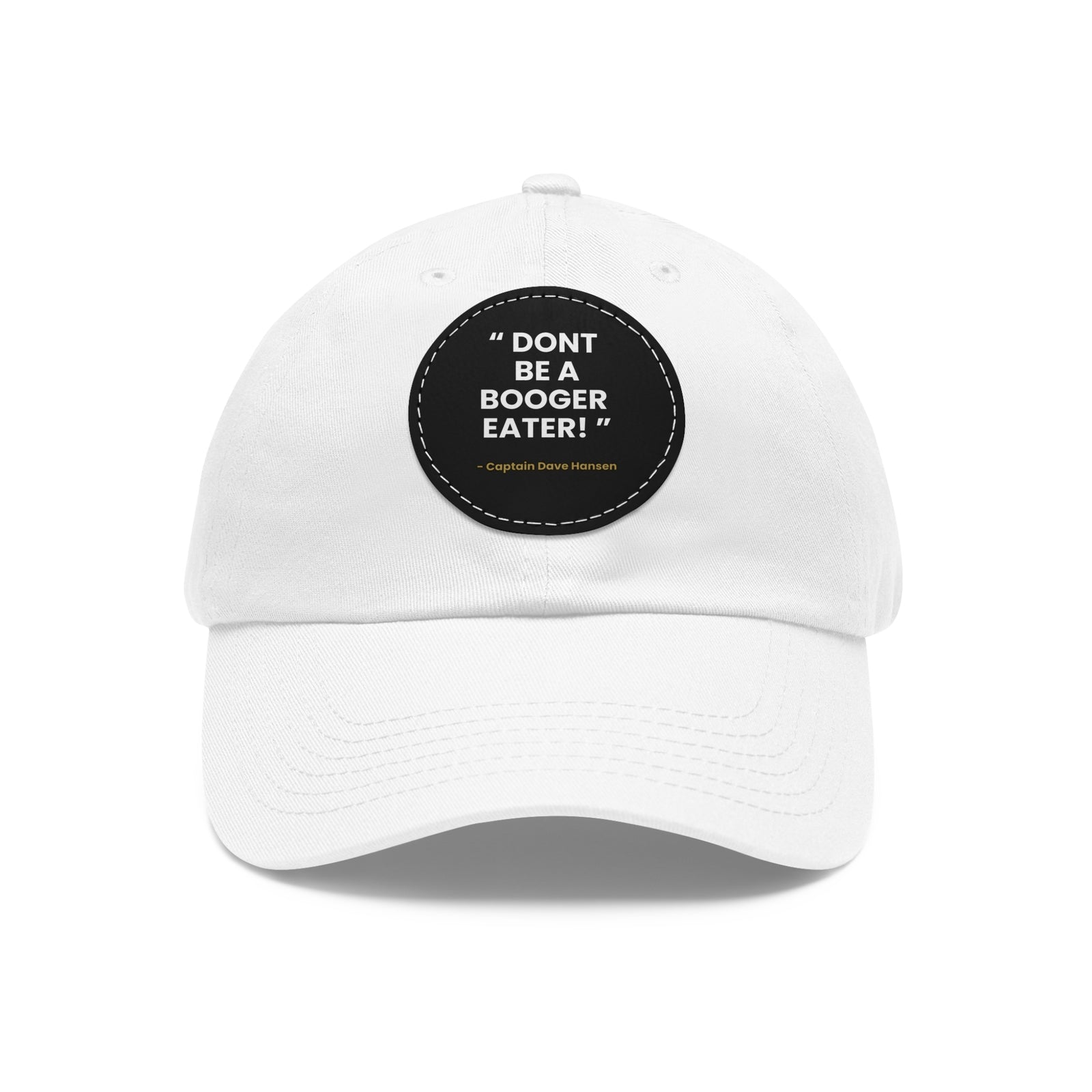 Booger Eater YSWG Dad Hat with Leather Patch (Round)