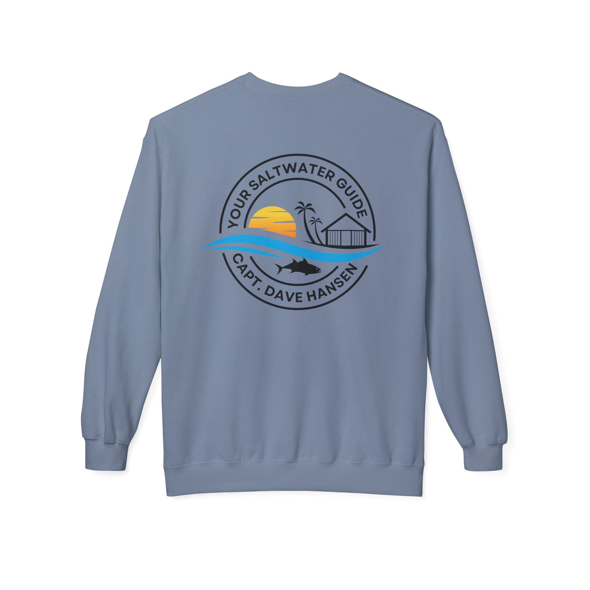 Beach House - Unisex Softstyle Fleece Crewneck Sweatshirt