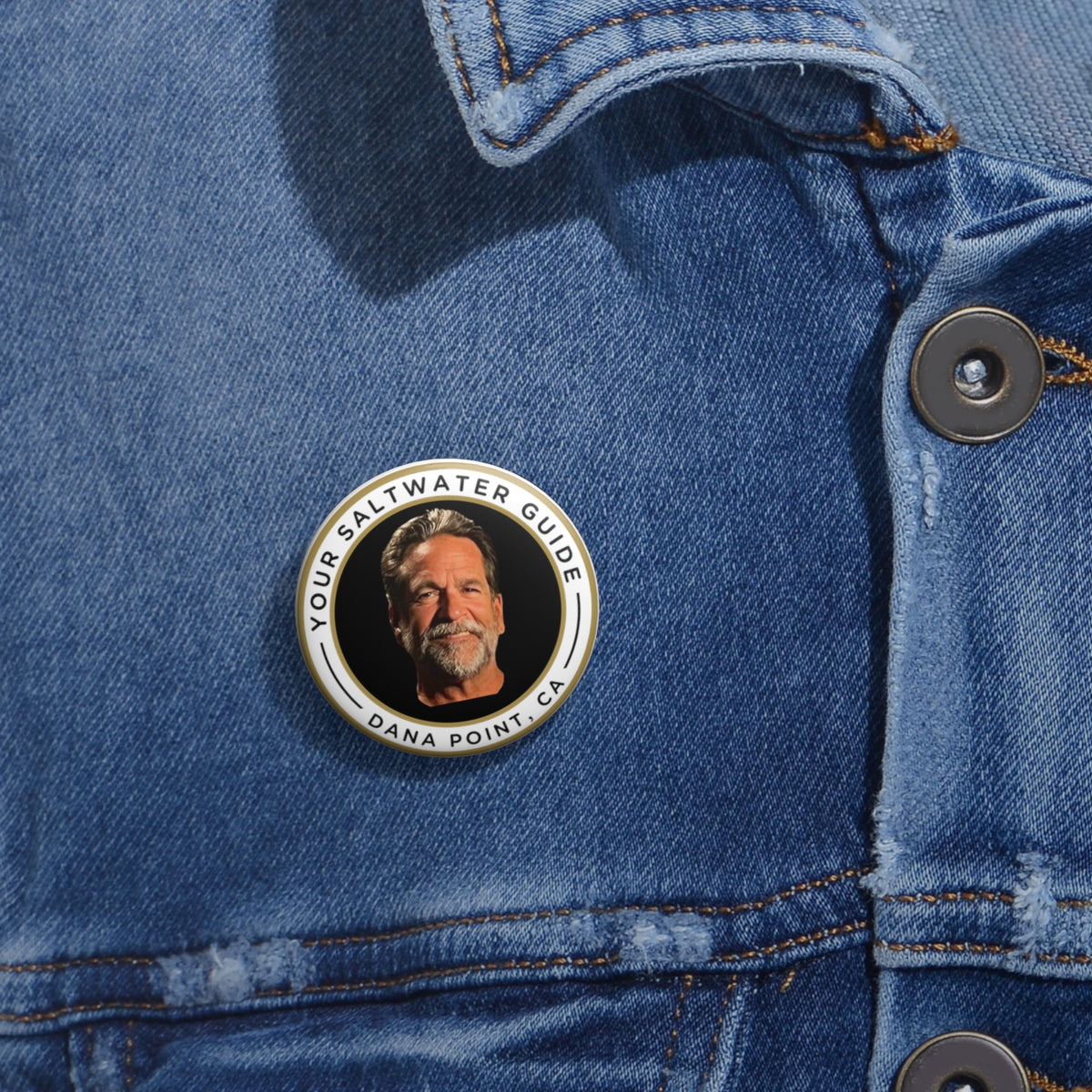 Dave&#39;s Face Pin Button