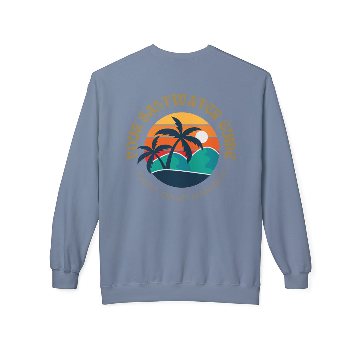 Island Life - Unisex Softstyle Fleece Crewneck Sweatshirt
