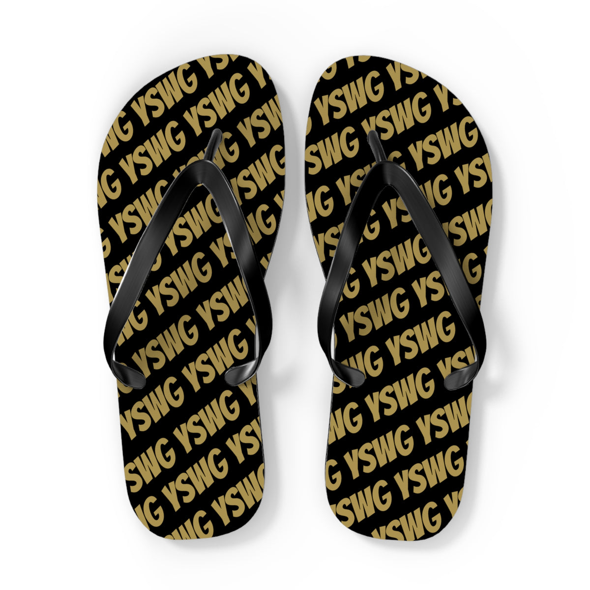 *YSWG* LOGO Flip Flops