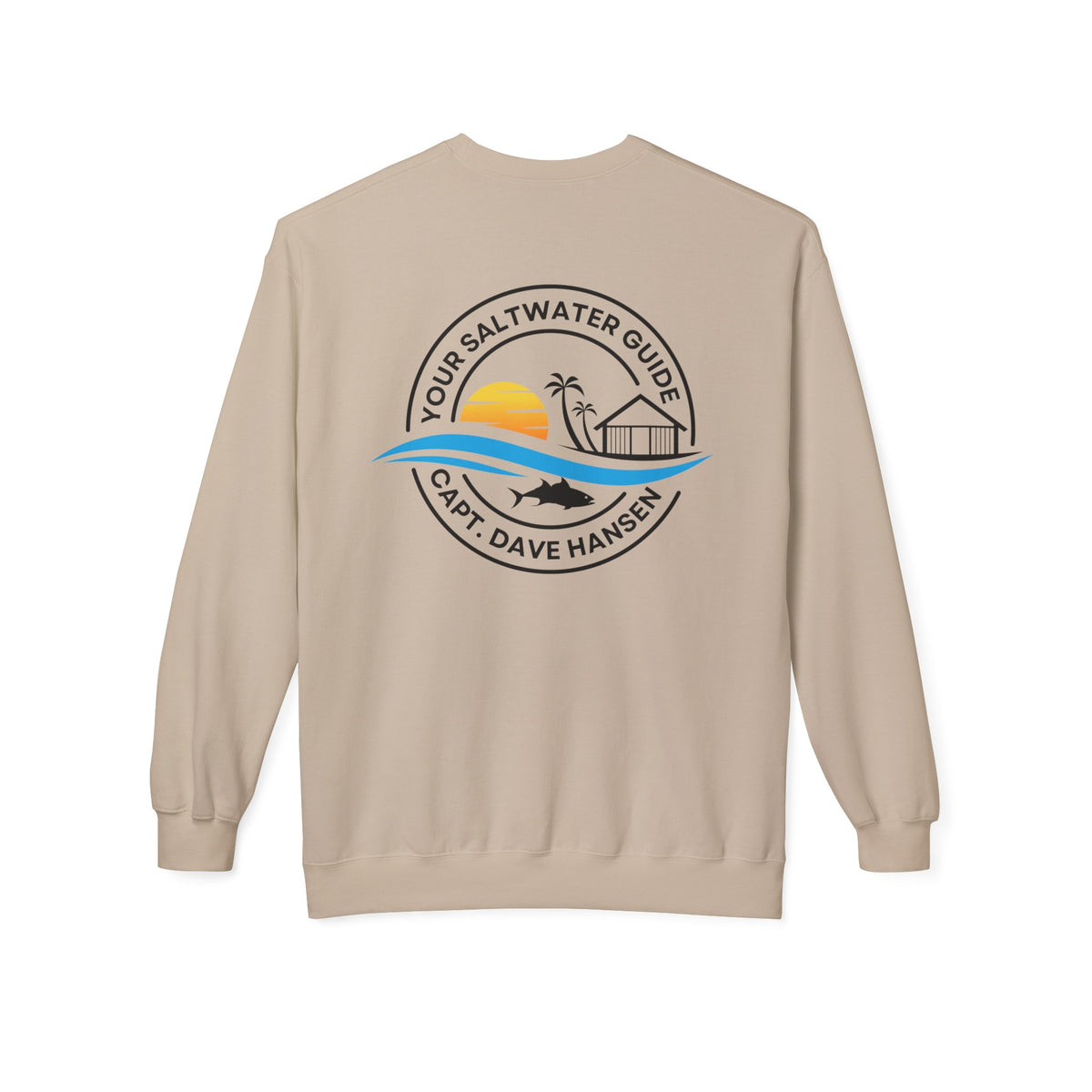 Beach House - Unisex Softstyle Fleece Crewneck Sweatshirt