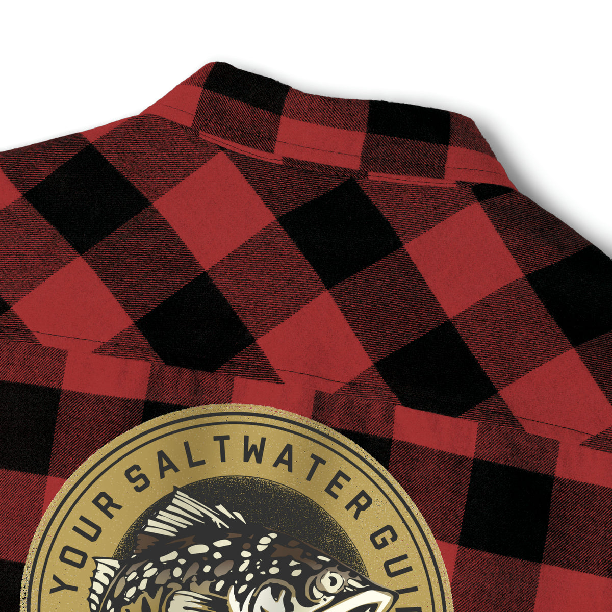 Logo Unisex Flannel Shirt