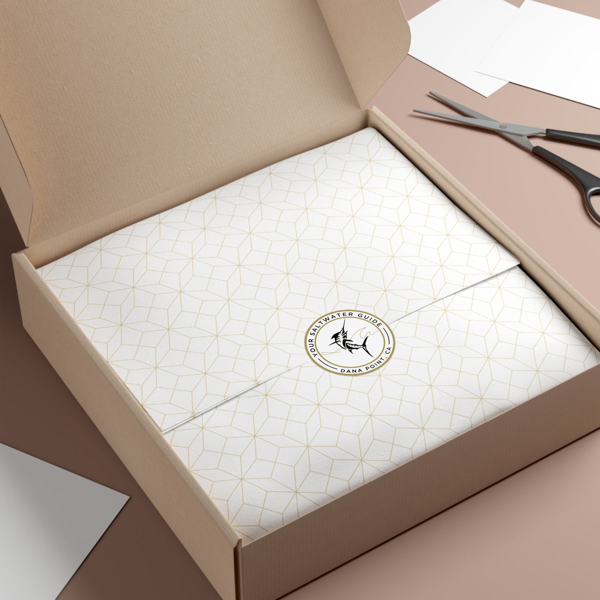 Fighting Fish YSWG, Dana Point - Round Vinyl Sticker