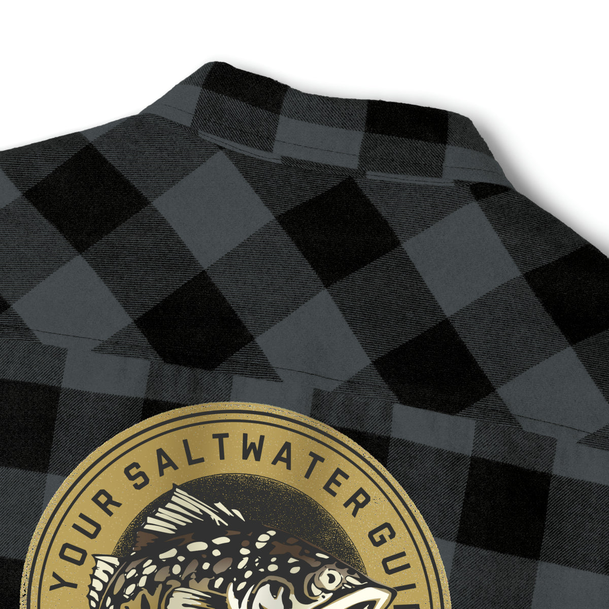 Logo Unisex Flannel Shirt