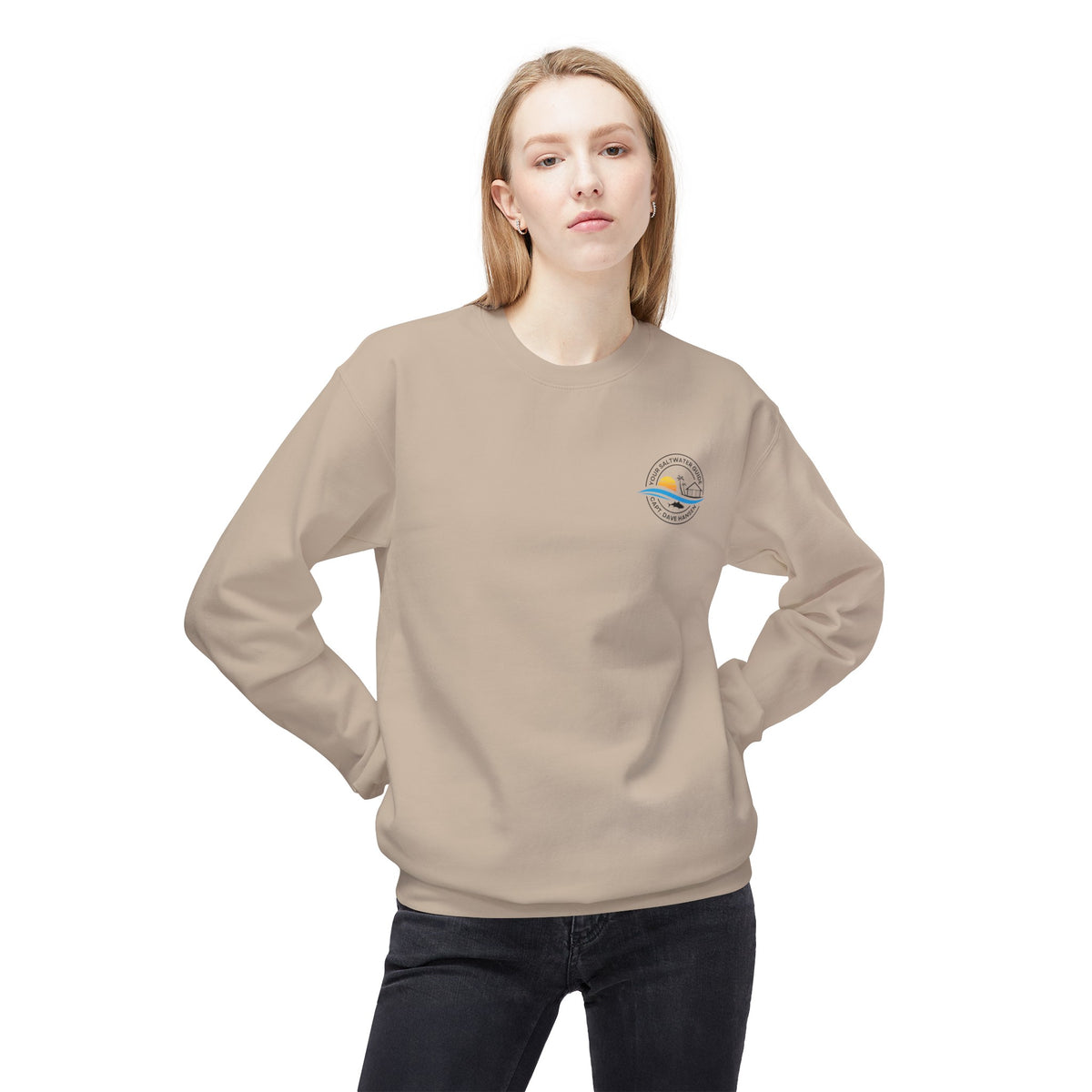 Beach House - Unisex Softstyle Fleece Crewneck Sweatshirt