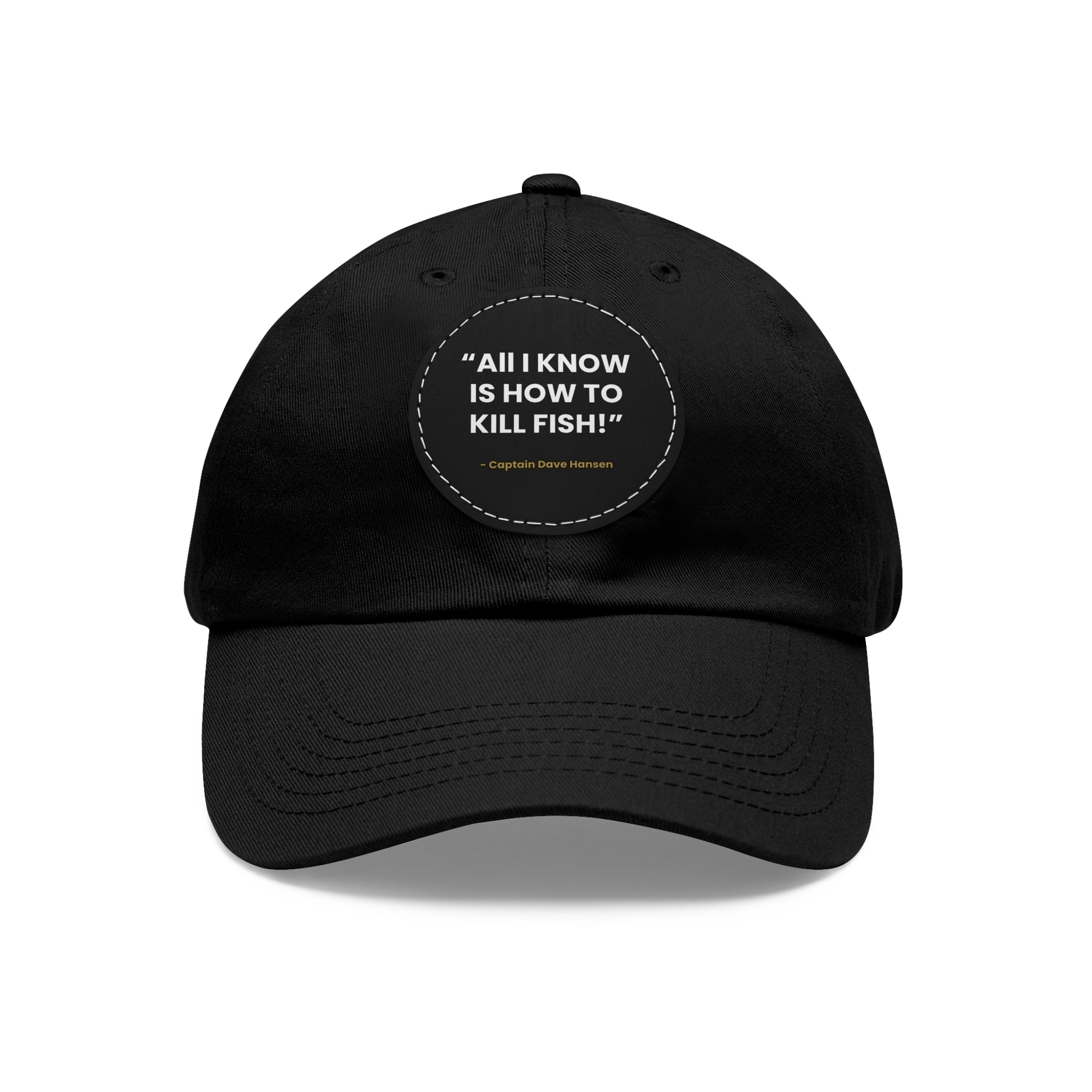 All I Know! YSWG Dad Hat with Leather Patch (Round)