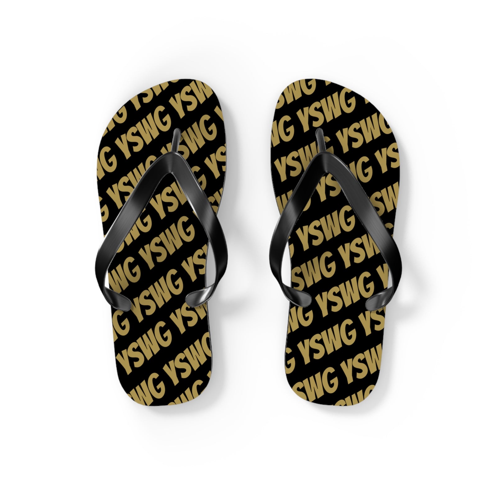 *YSWG* LOGO Flip Flops