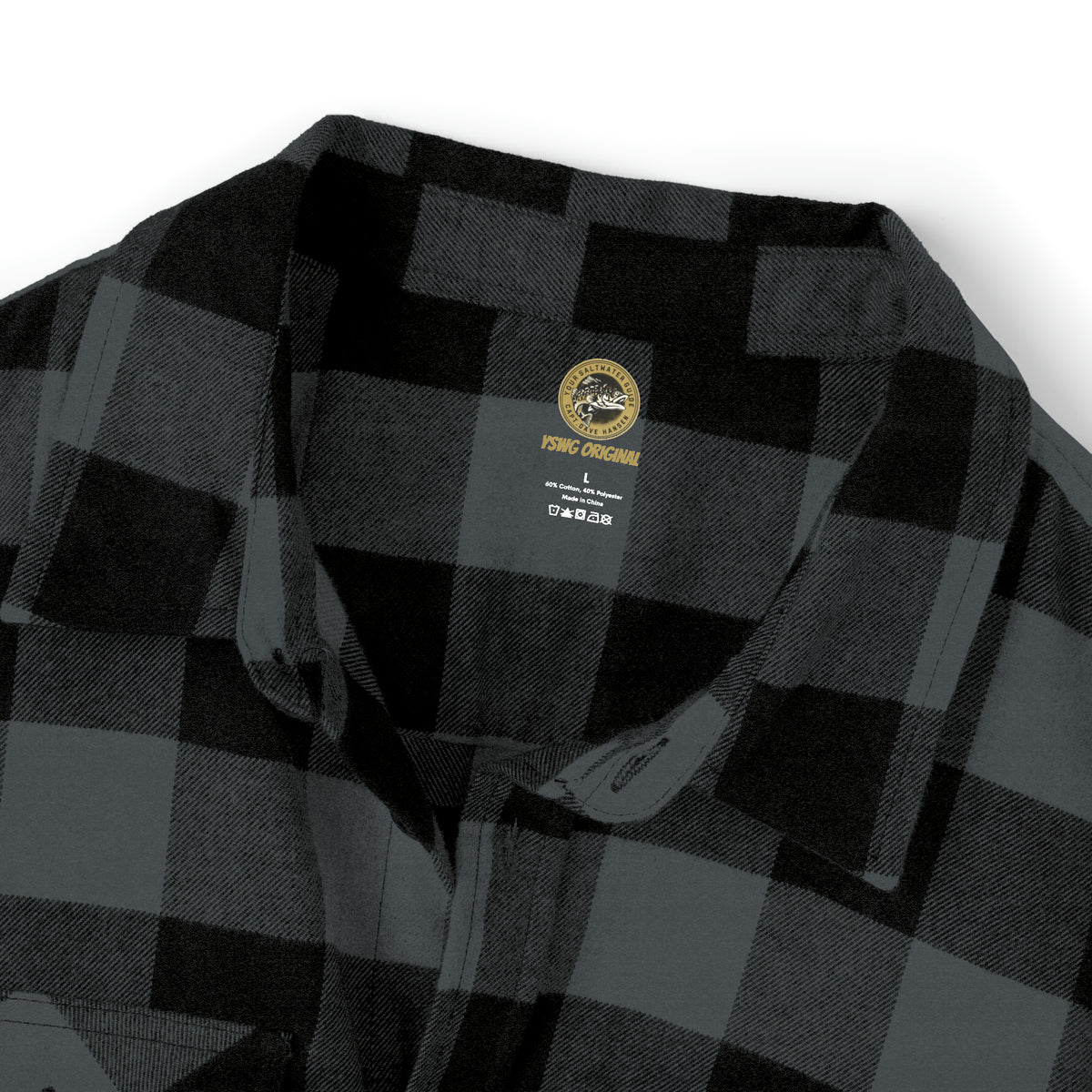 Logo Unisex Flannel Shirt