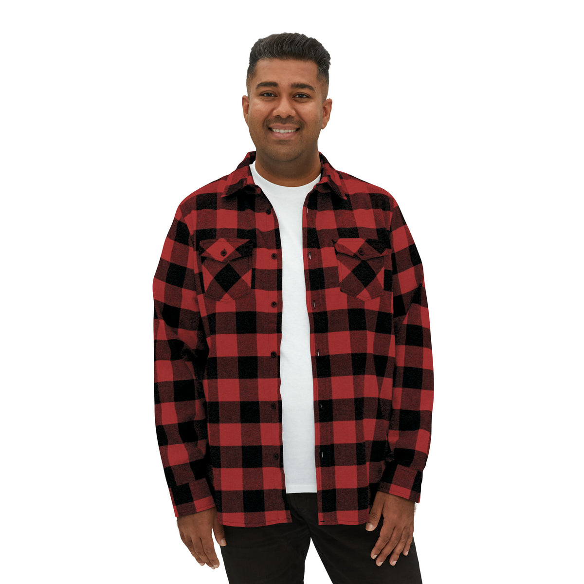 Logo Unisex Flannel Shirt