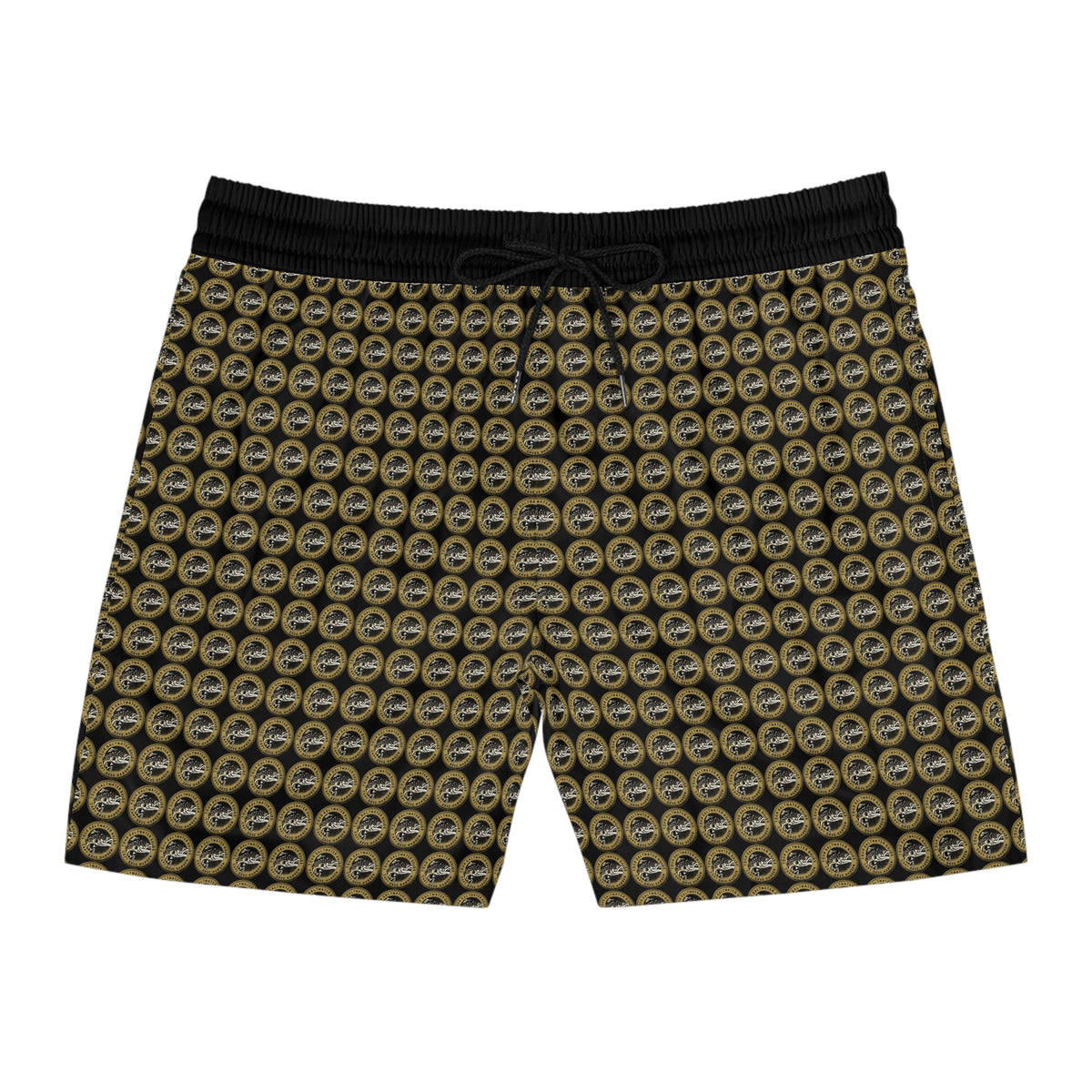 YSWG Logo Men&#39;s Mid-Length Swim Shorts (AOP)