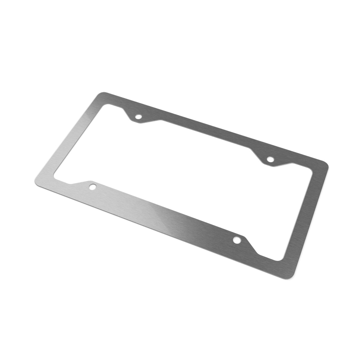 &quot;@yswg&quot; Metal License Plate Frame
