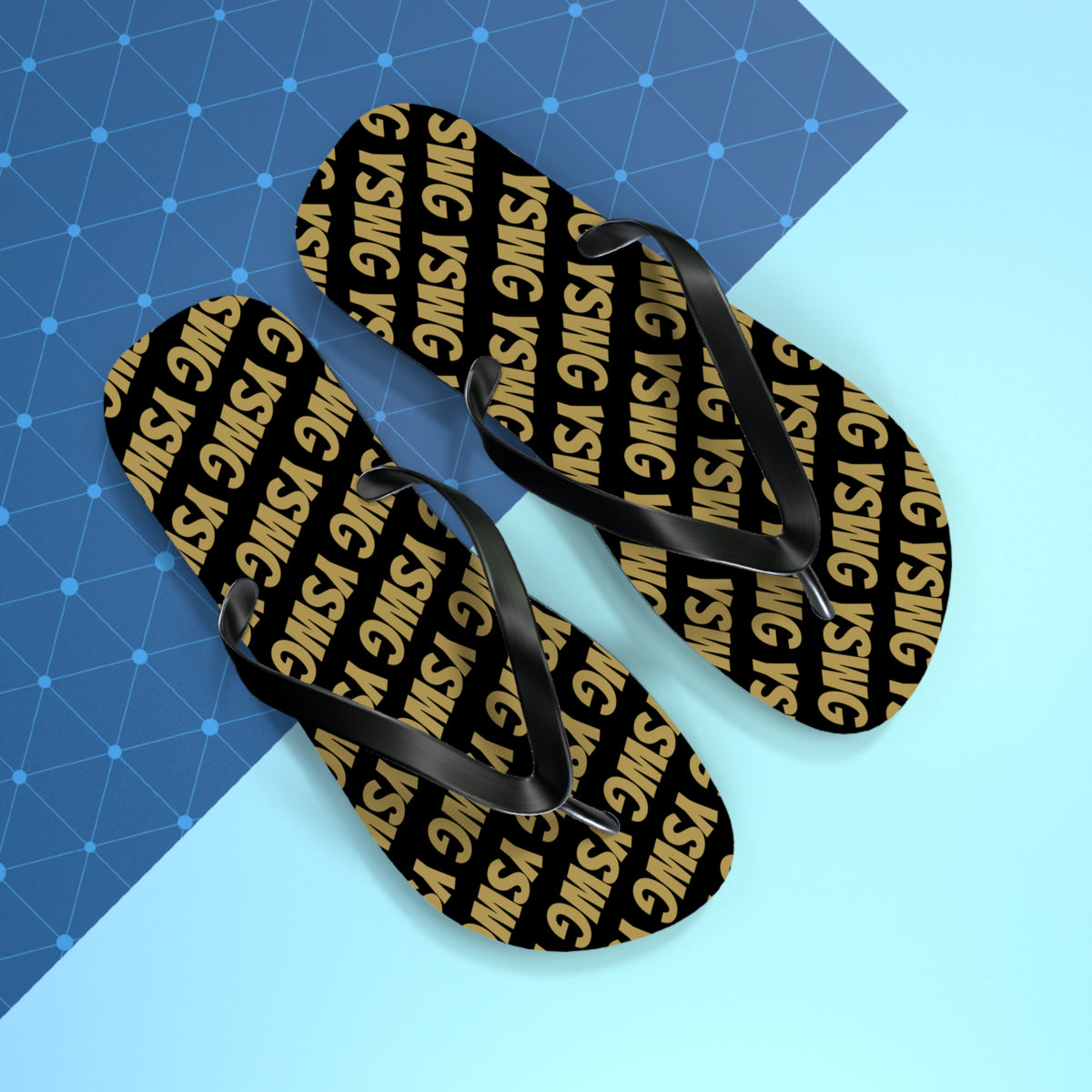 *YSWG* LOGO Flip Flops
