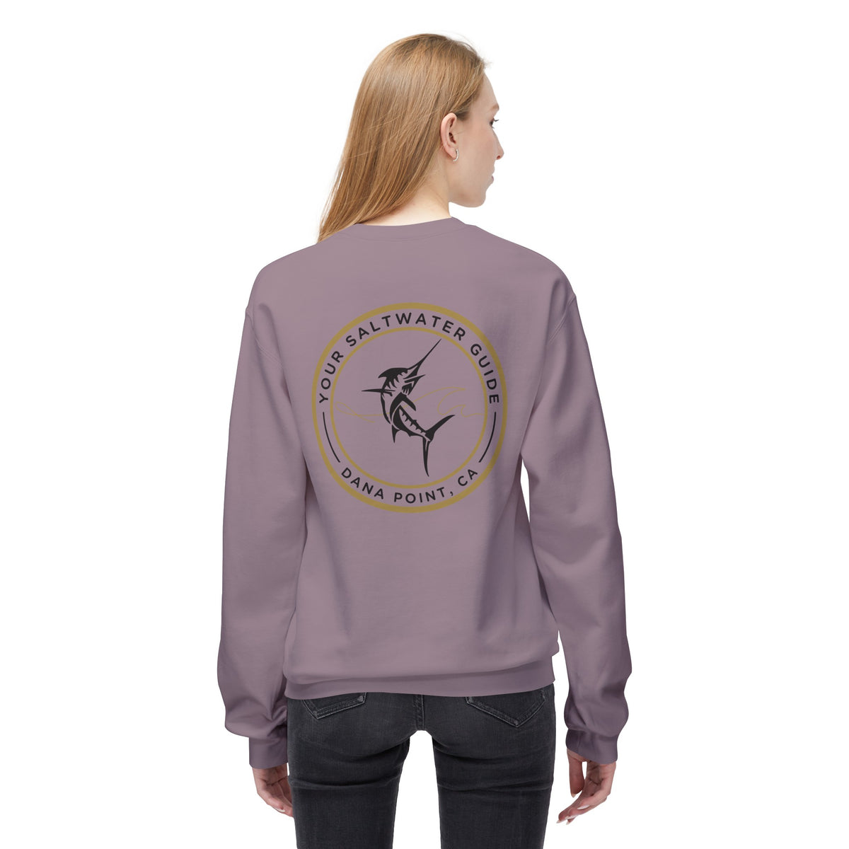 Fighting Fish - Unisex Softstyle Fleece Crewneck Sweatshirt