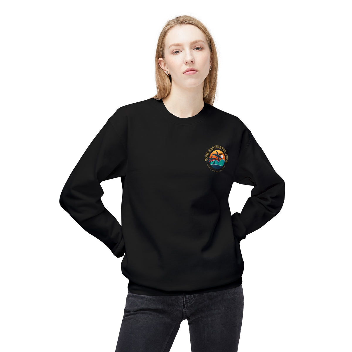 Island Life - Unisex Softstyle Fleece Crewneck Sweatshirt
