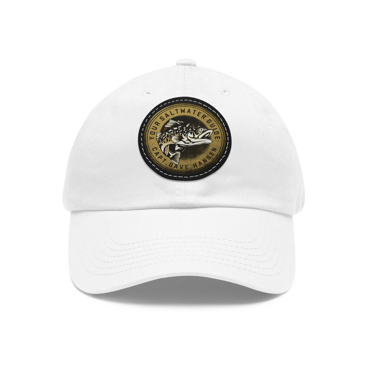 YSWG Dad Hat with Leather Patch (Round)