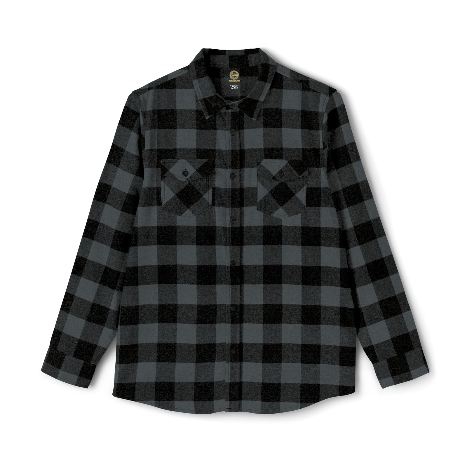 Logo Unisex Flannel Shirt