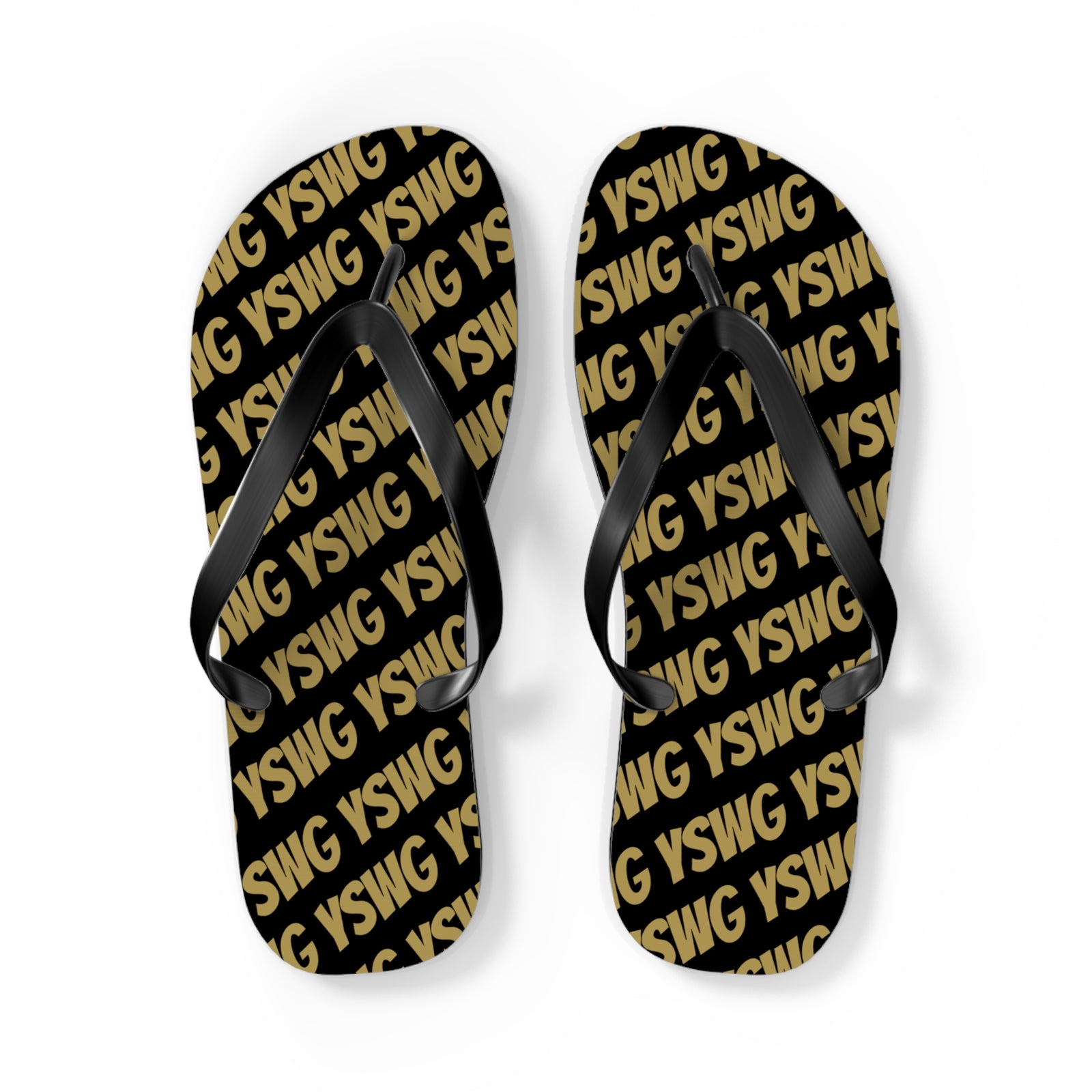 *YSWG* LOGO Flip Flops