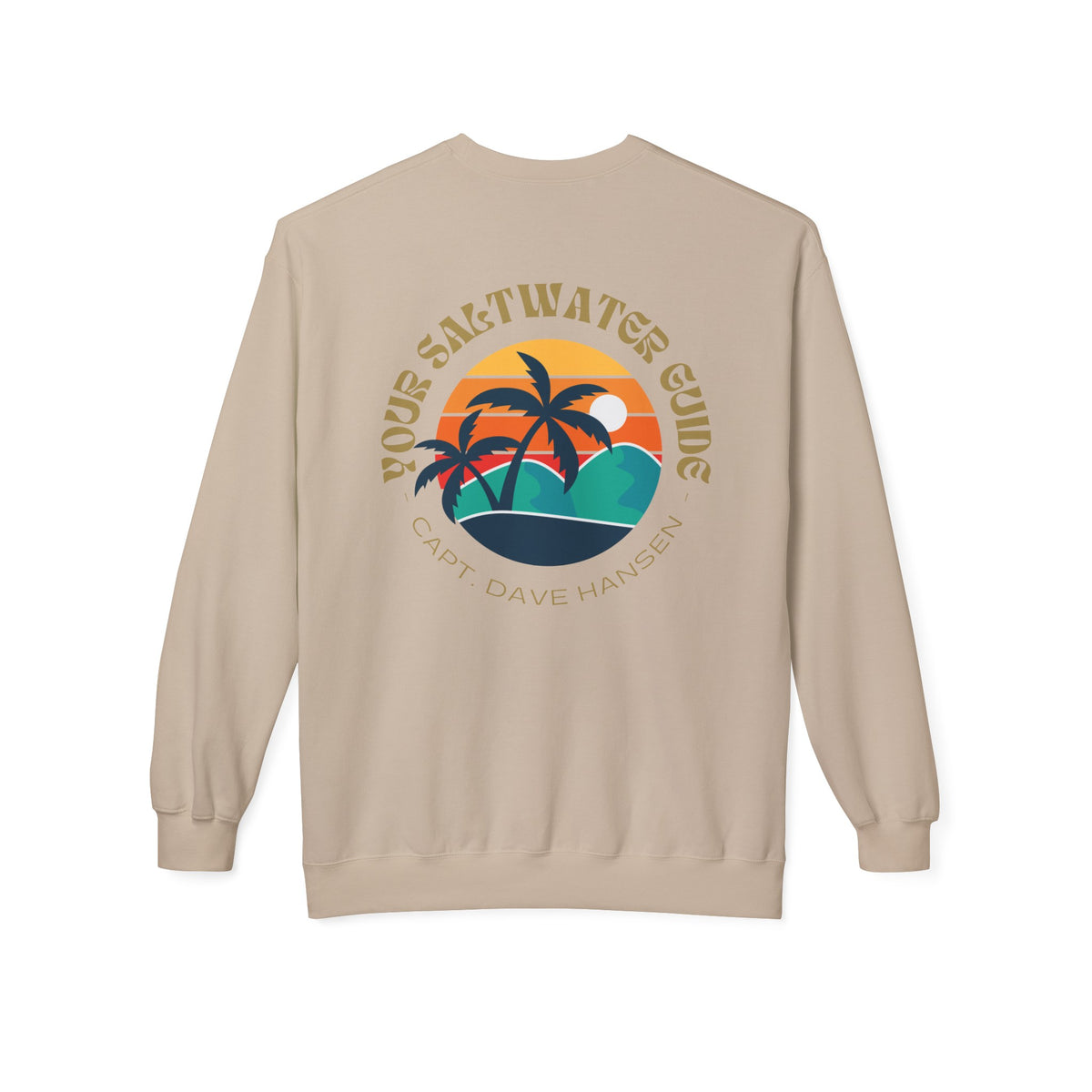 Island Life - Unisex Softstyle Fleece Crewneck Sweatshirt