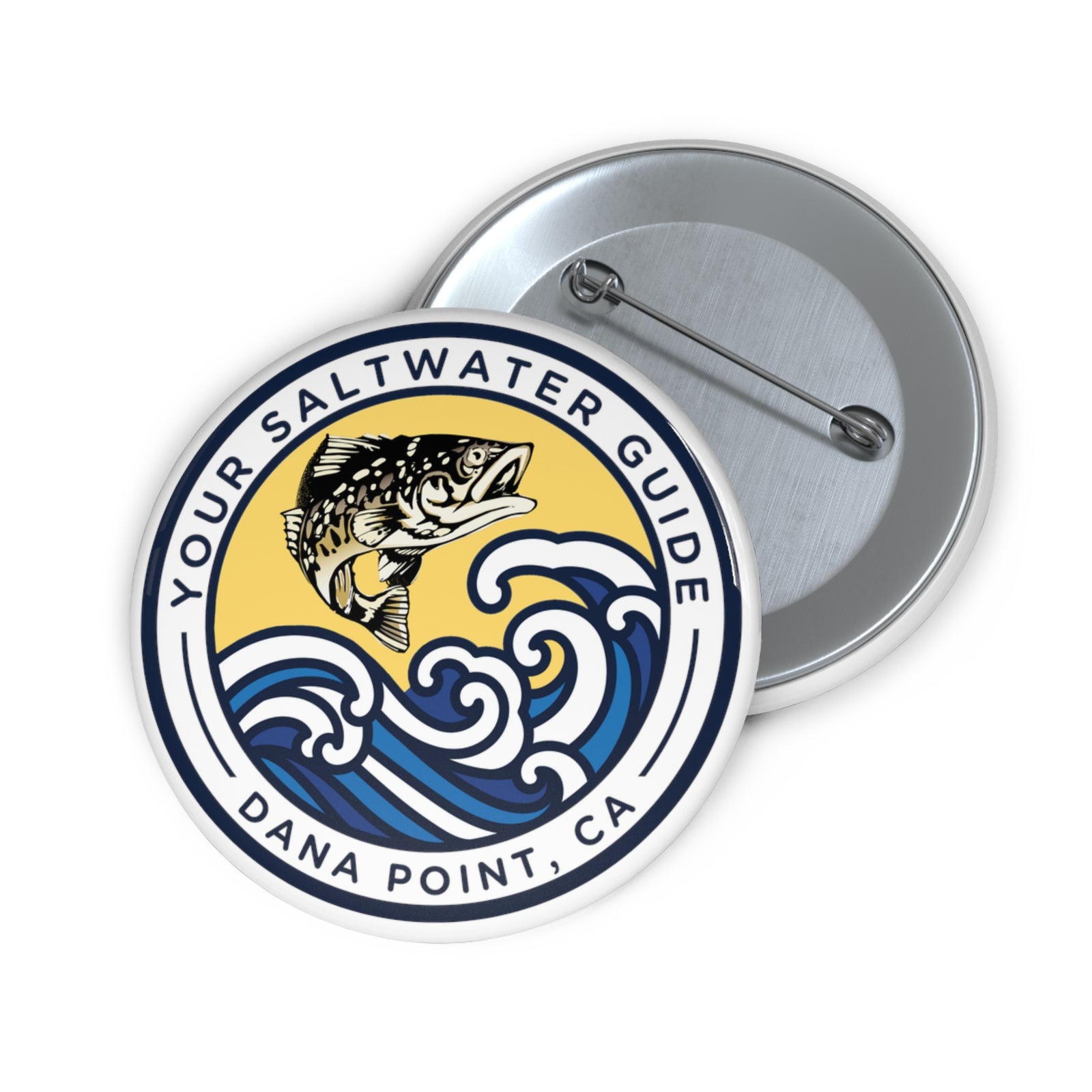 Color Wave Pin Button