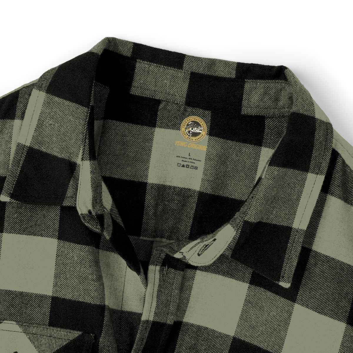Logo Unisex Flannel Shirt