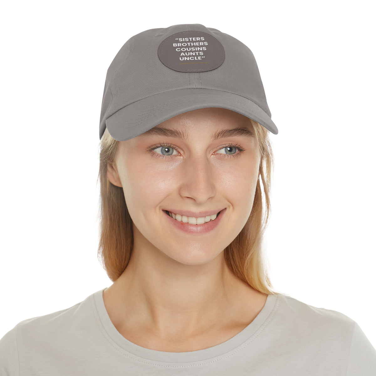 Sisters Brothers YSWG Dad Hat with Leather Patch (Round)