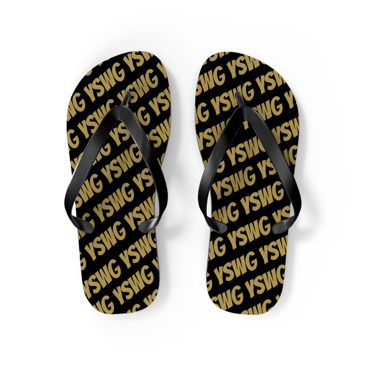 *YSWG* LOGO Flip Flops