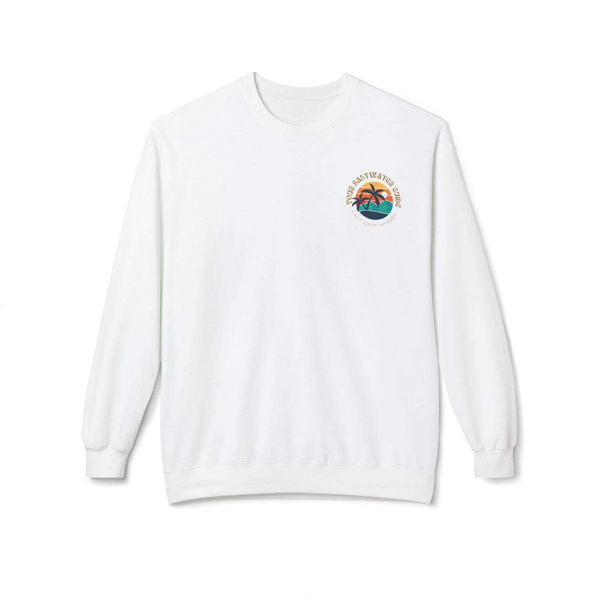 Island Life - Unisex Softstyle Fleece Crewneck Sweatshirt