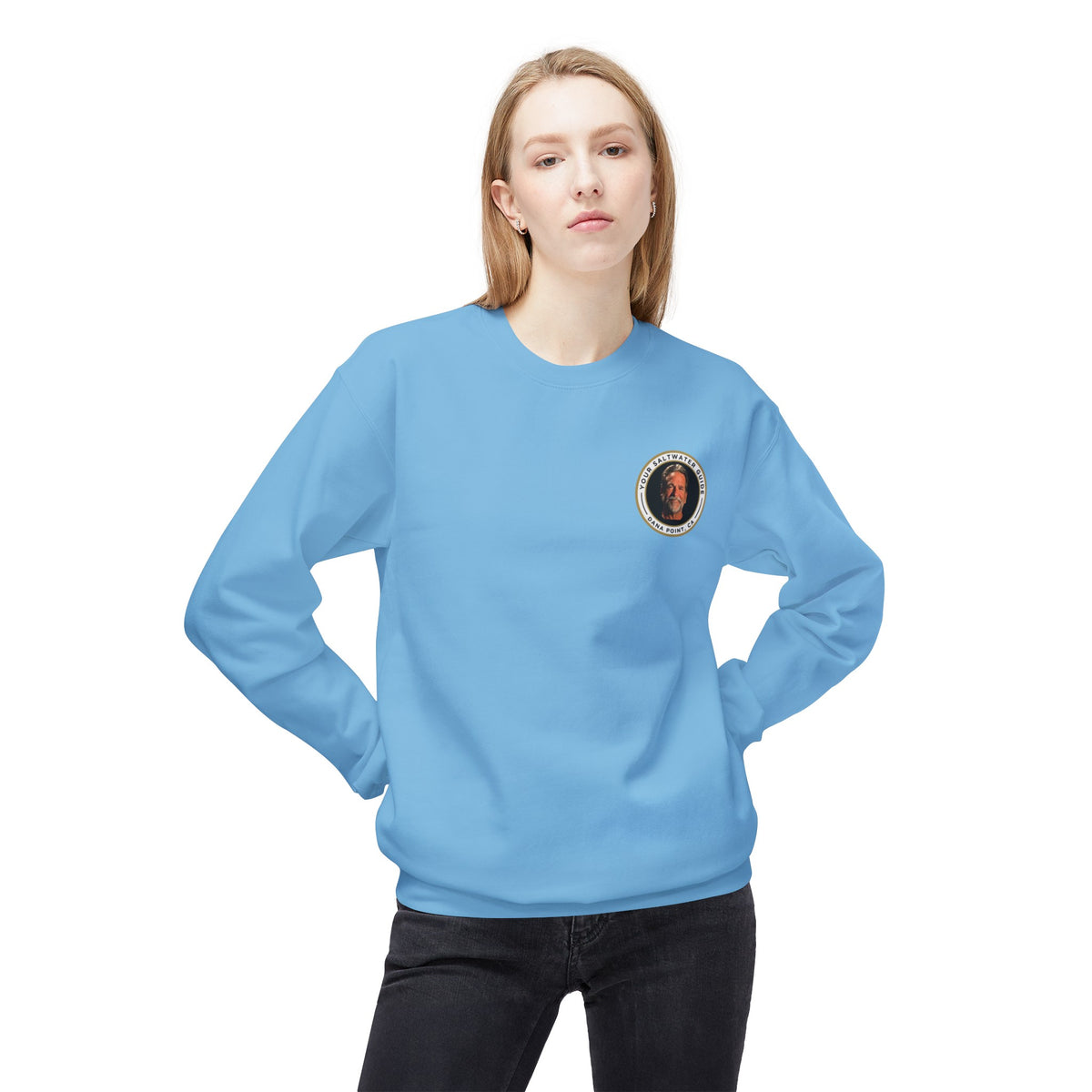 Dave&#39;s Face - Unisex Softstyle Fleece Crewneck Sweatshirt