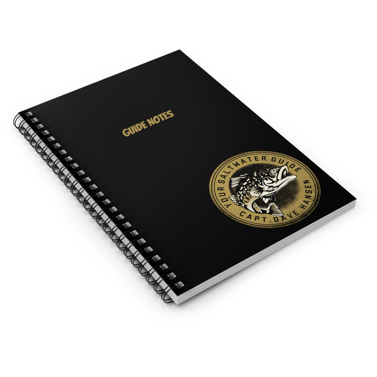 LOGO - Guide Notes - Lined Spiral Notebook