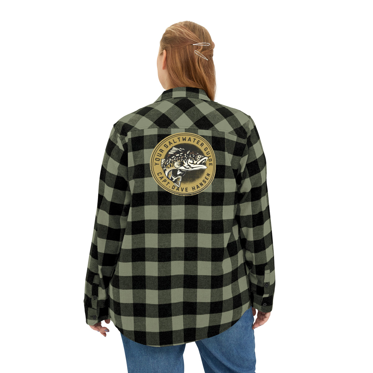 Logo Unisex Flannel Shirt