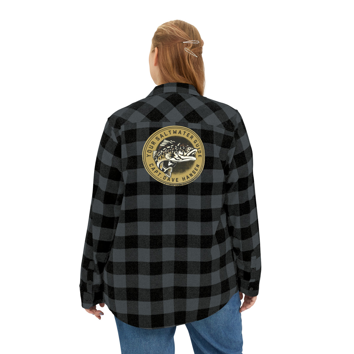 Logo Unisex Flannel Shirt