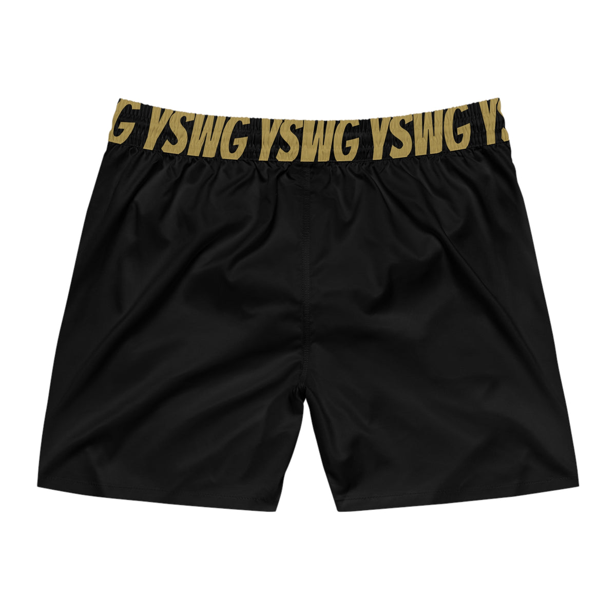 *YSWG* + Logo Men&#39;s Mid-Length Swim Shorts (AOP)