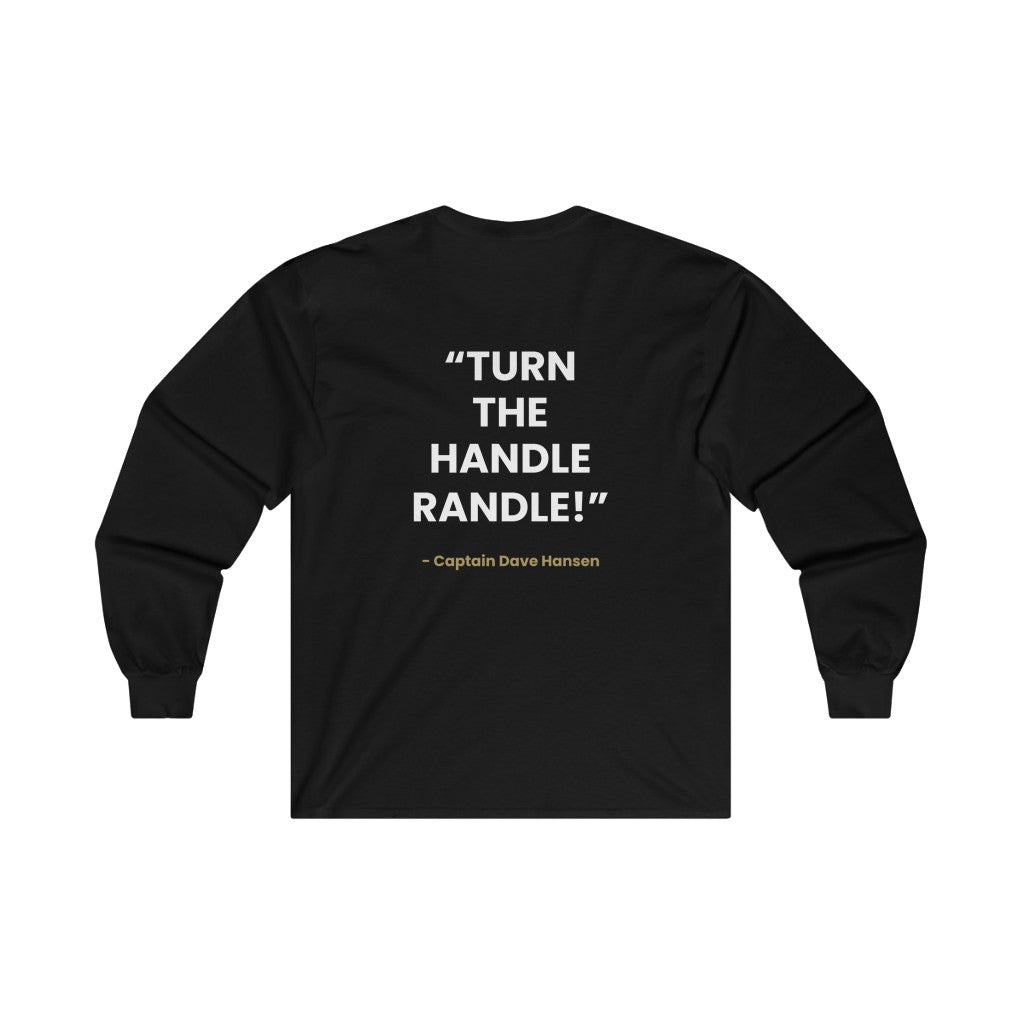 Ultra YSWG Cotton Long Sleeve Tee (Logo On Front with Quote on Back)